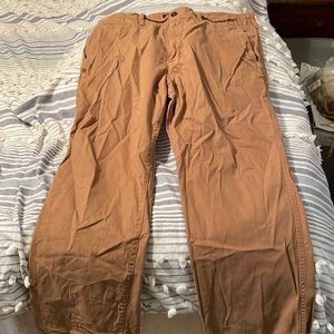 Flat front chinos